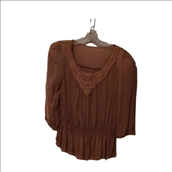 💙𝅺🌹polkadot blouse - Picture 4 of 11